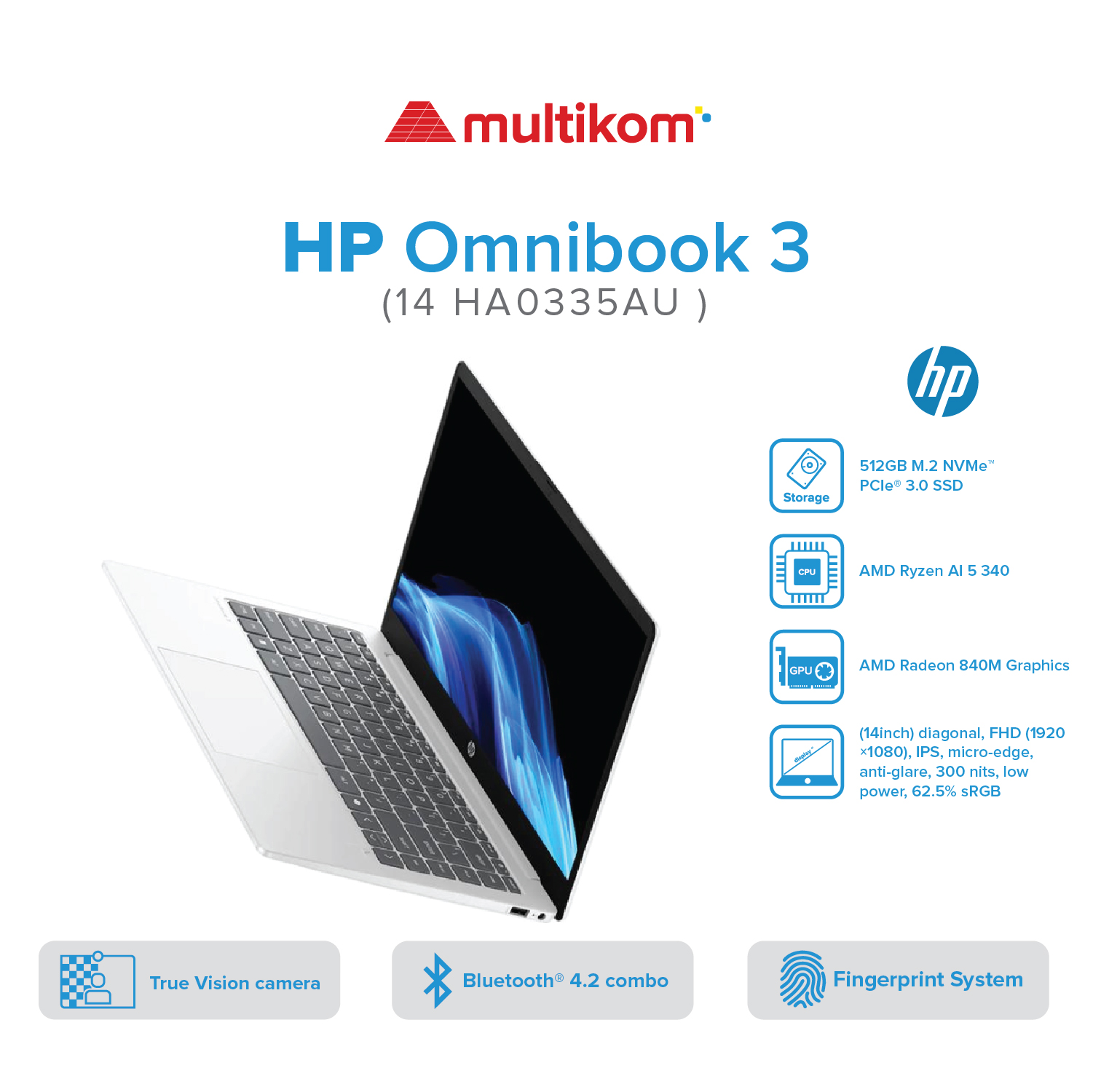 HP Omnibook 3 14 Ryzen AI 5 340