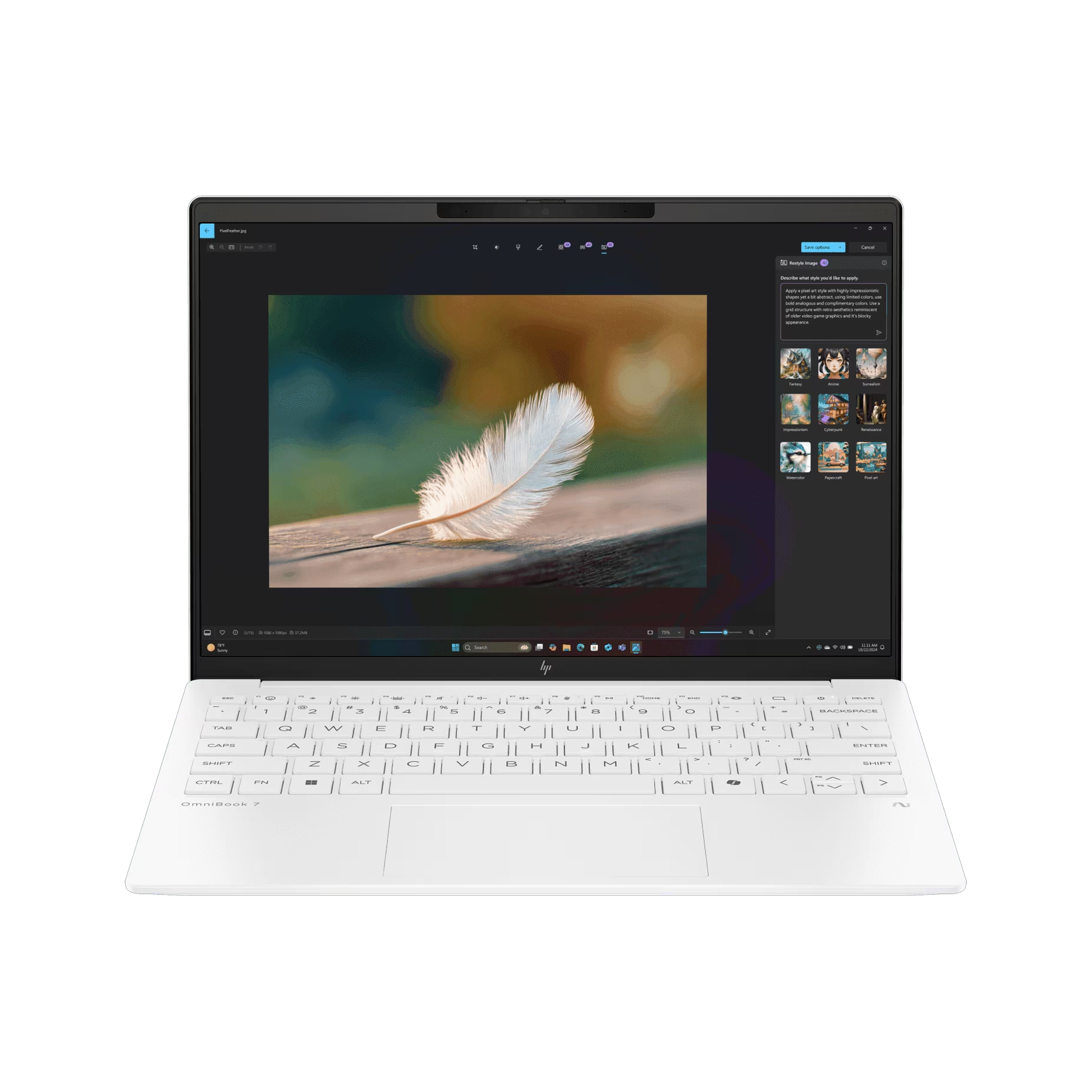 HP OmniBook 7 Aero NGAI 13 Ryzen AI 5 340 - Image 3