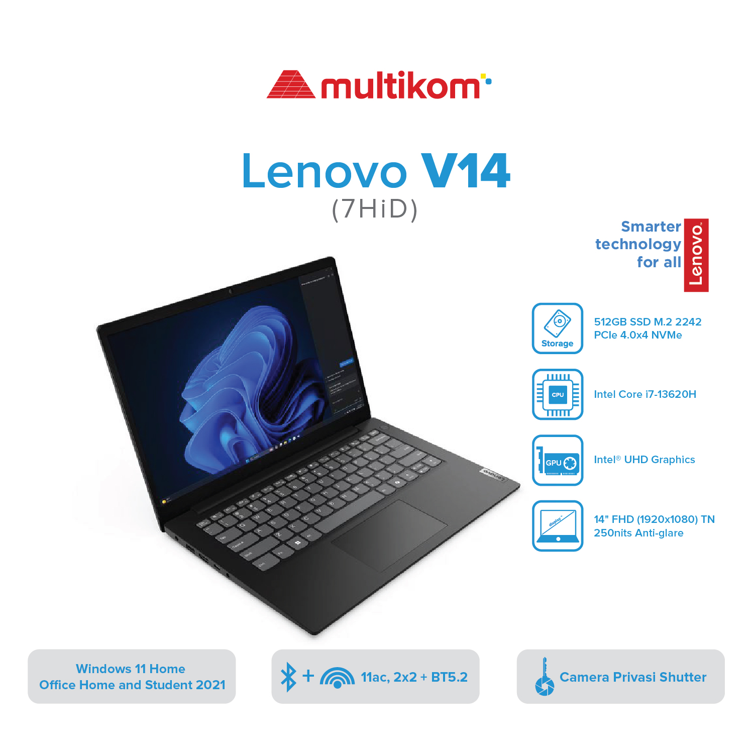 Lenovo V14 Core i7 13620H
