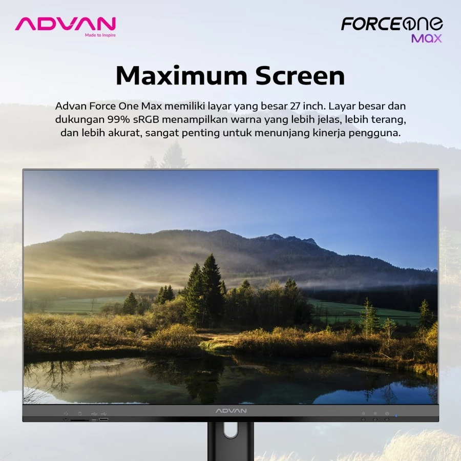 AIO All-in-One PC ADVAN Force One Max I5-1235U - Image 3