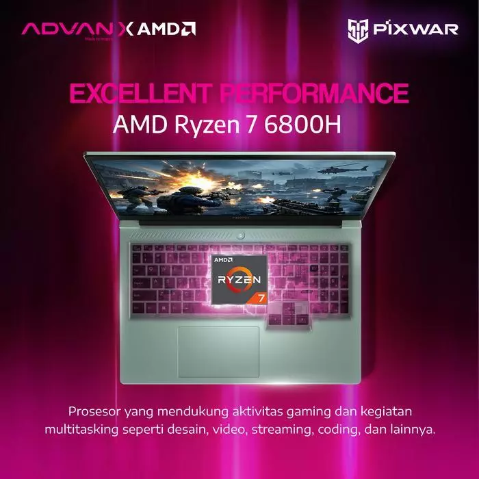 ADVAN PIXWAR R7-6800 - Image 6